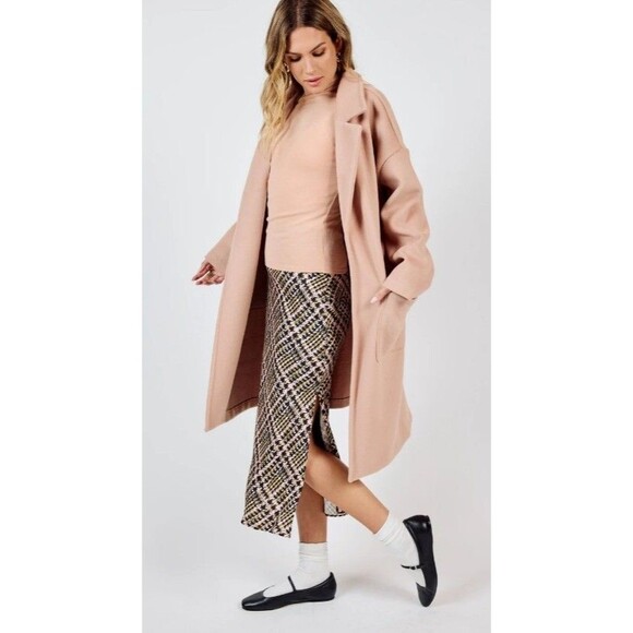 NWT - Anthropologie x Sadie & Sage Hayle Open Coat-Rose - Size Medium - Picture 4 of 11